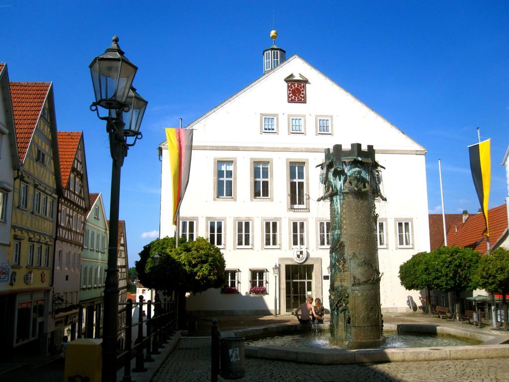 Ferienwohnung Am Ziegelbach Hechingen Dış mekan fotoğraf