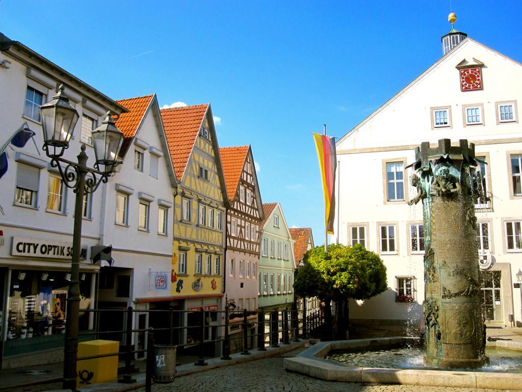 Ferienwohnung Am Ziegelbach Hechingen Dış mekan fotoğraf