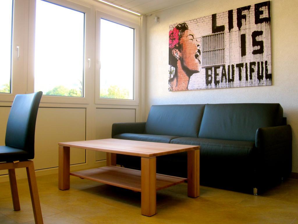 Ferienwohnung Am Ziegelbach Hechingen Dış mekan fotoğraf